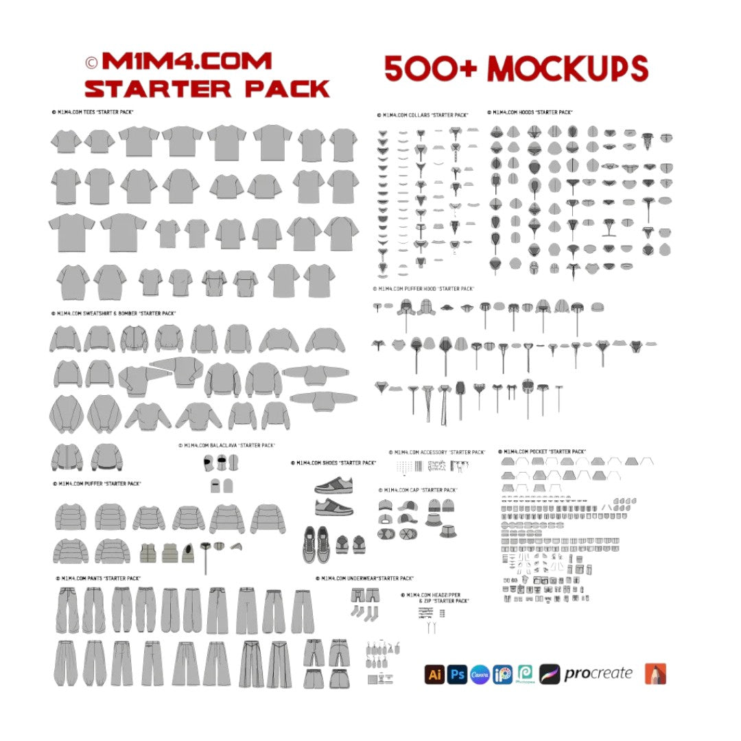 M1M4 Mockup Pack