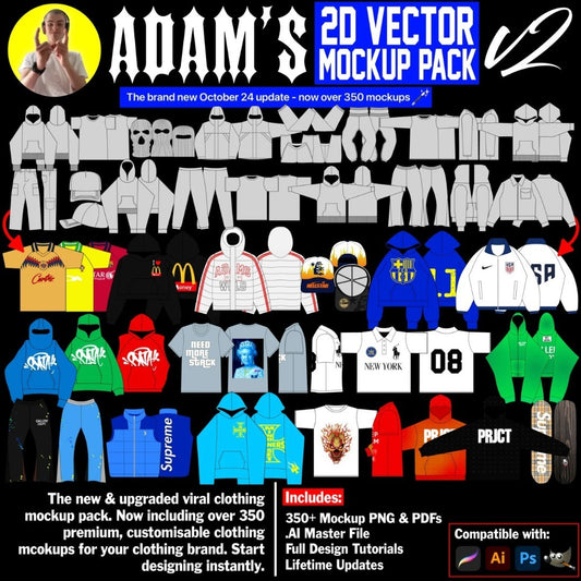 Adams Mockup V2 Pack