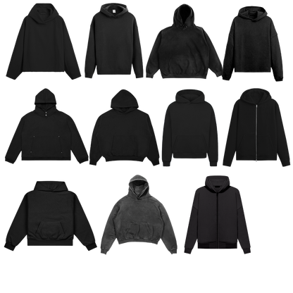 12+ Realistic Hoodie Mockup Pack